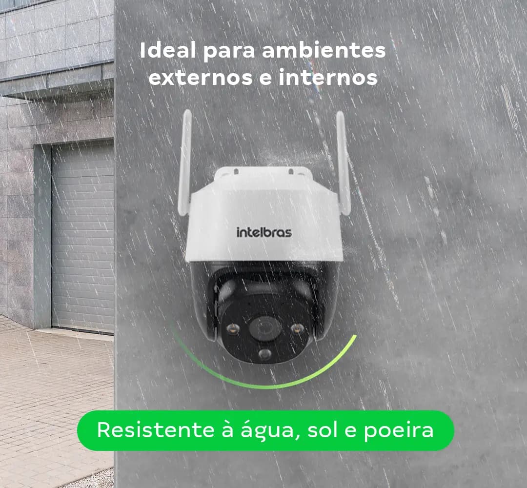 Câmera Inteligente Im7 + 3mp De Resolução Branca Intelbras - 2