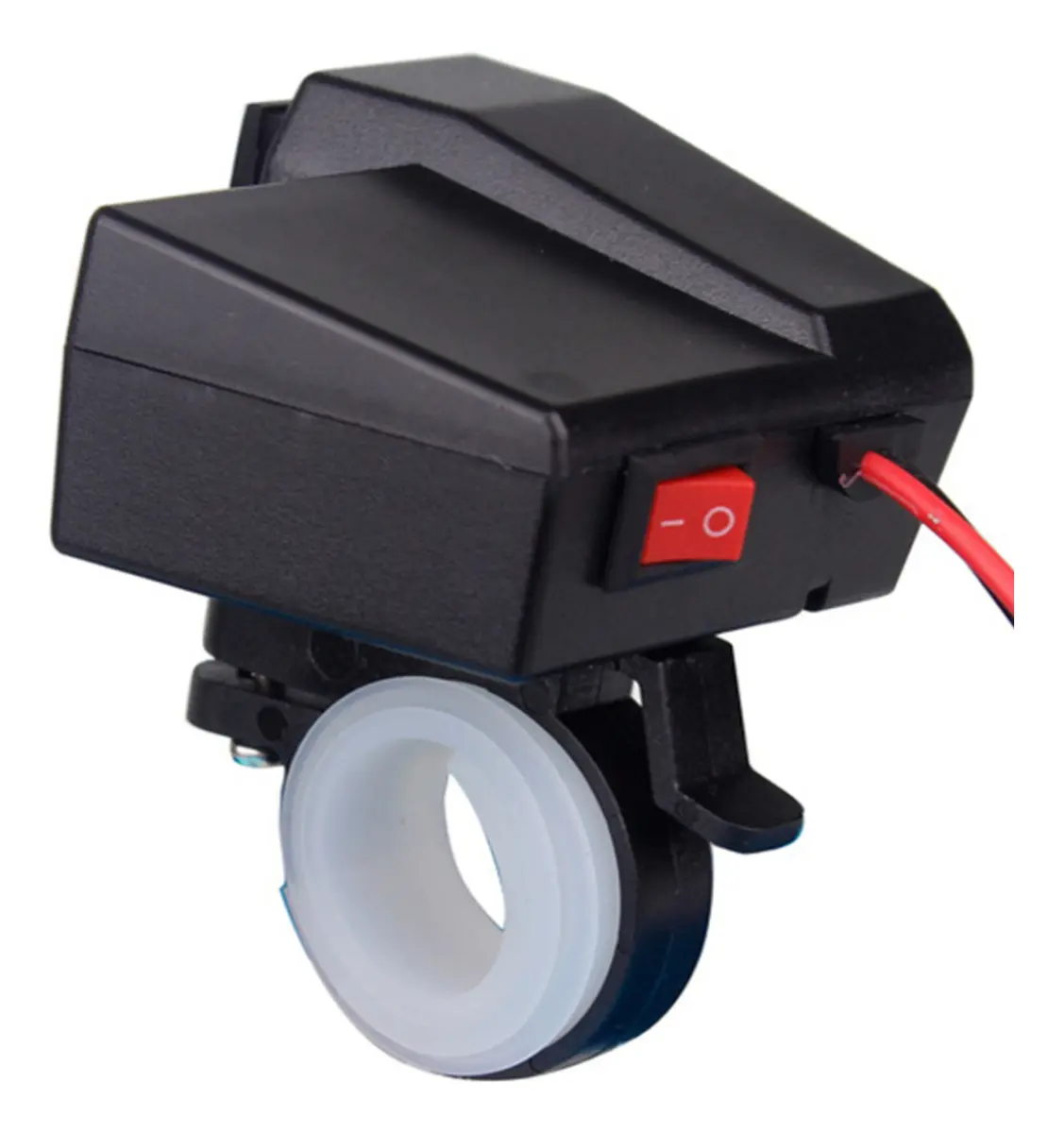 Tomada Moto Carregador Dupla Usb Celular Isqueiro Adaptador - 2