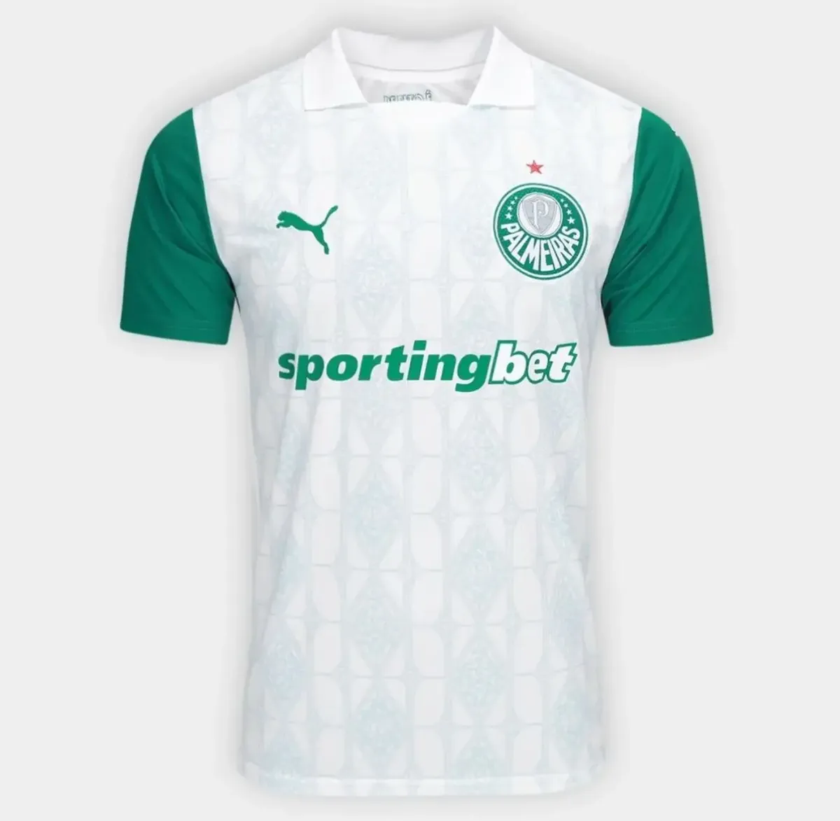 Camisa Palmeiras Torcedor Away Jersey 25 Puma White M - 1