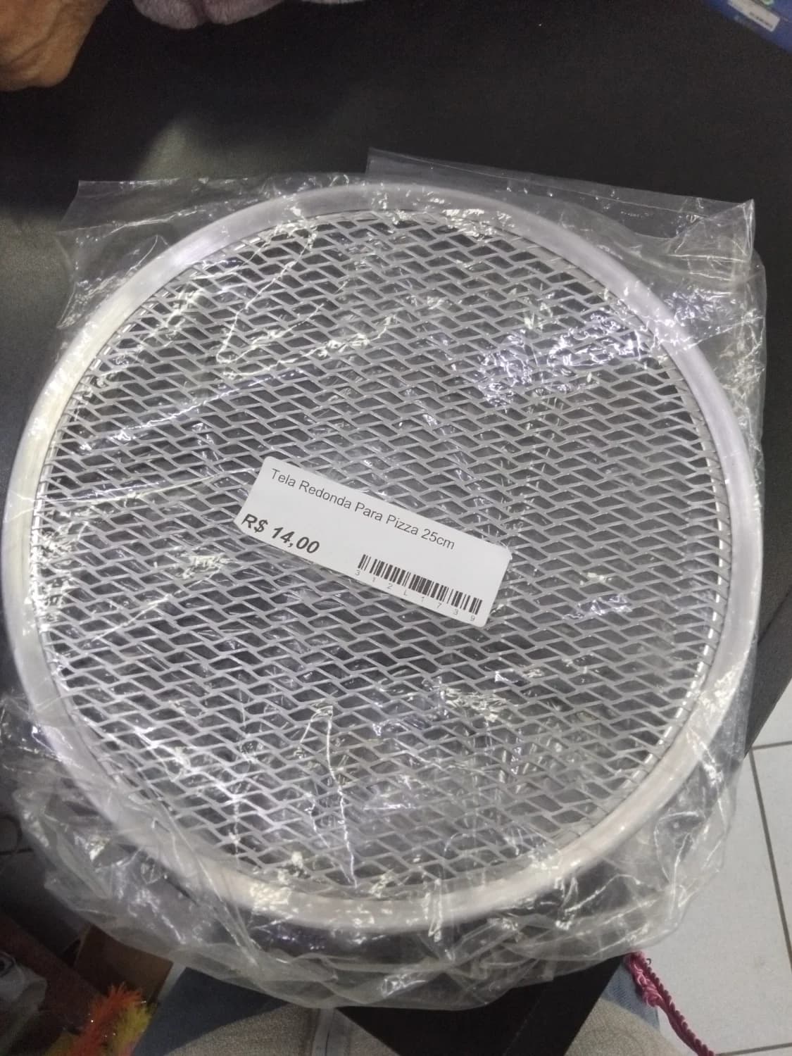 Tela Redonda Para Pizza 25cm - 1